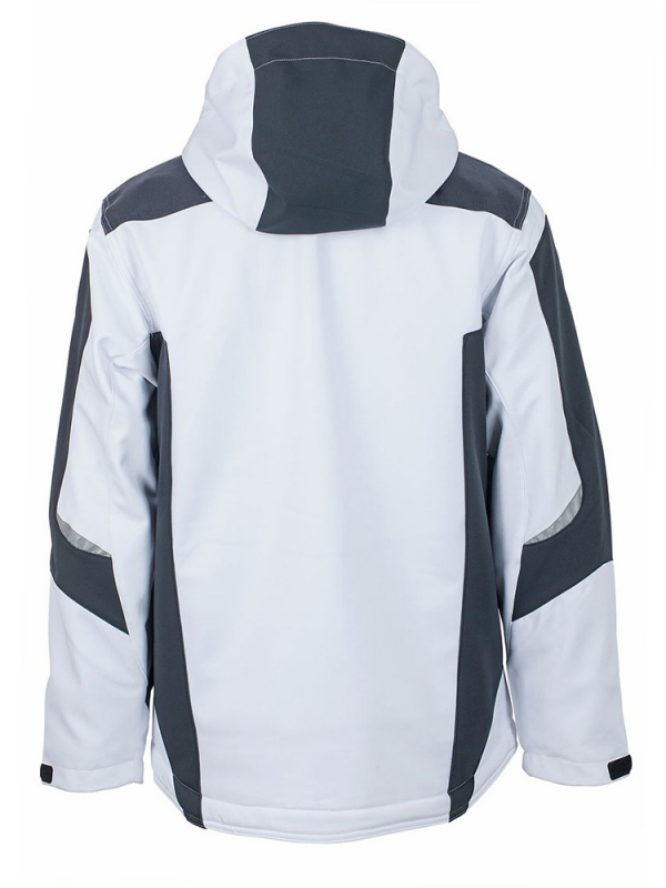 Softshell Jacke Craftsmen Weiss